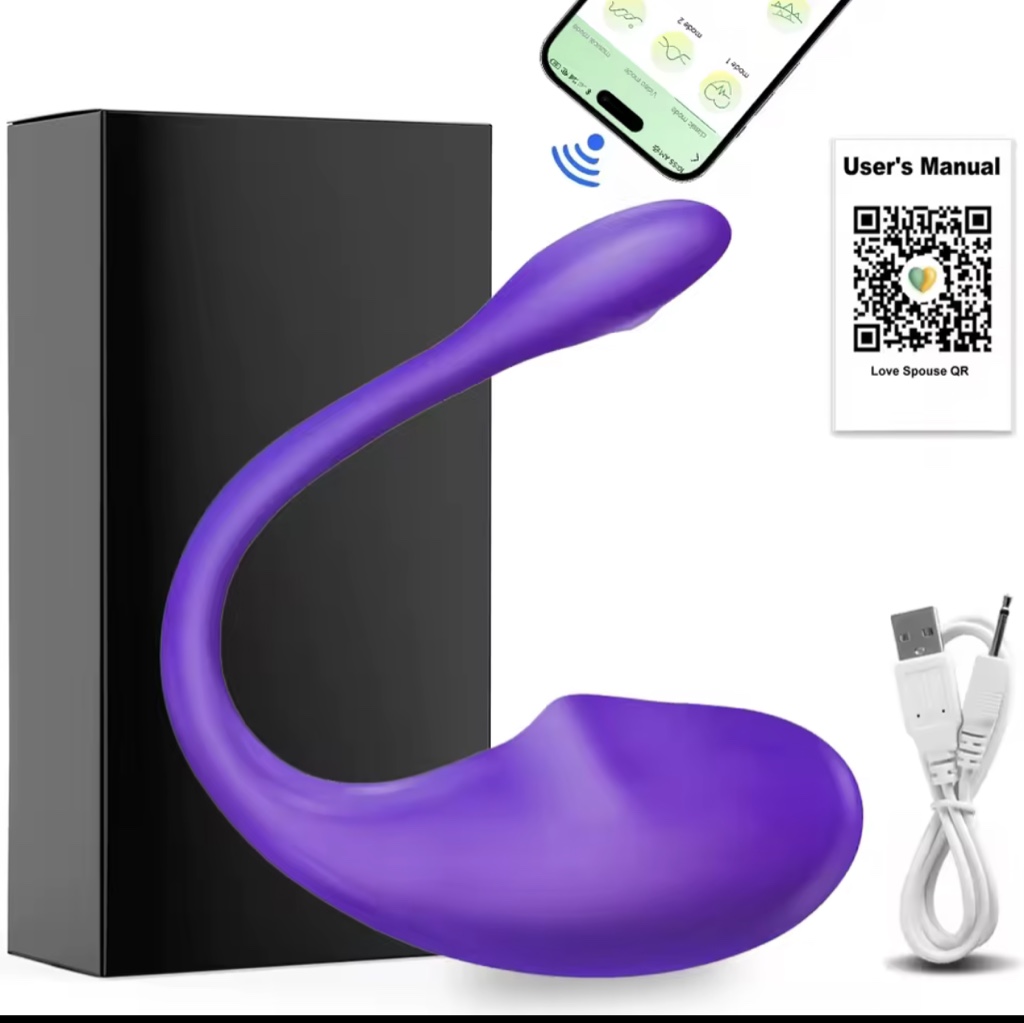 Vibrador Punto G con Control por App – Morado