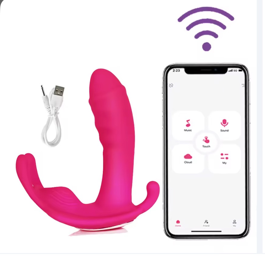 Mini Vibrador Wearable con Control por App