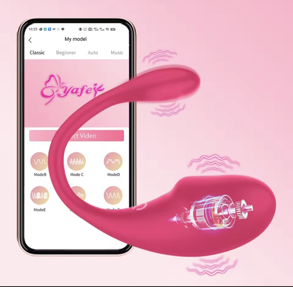 Vibrador Punto G con Control por App