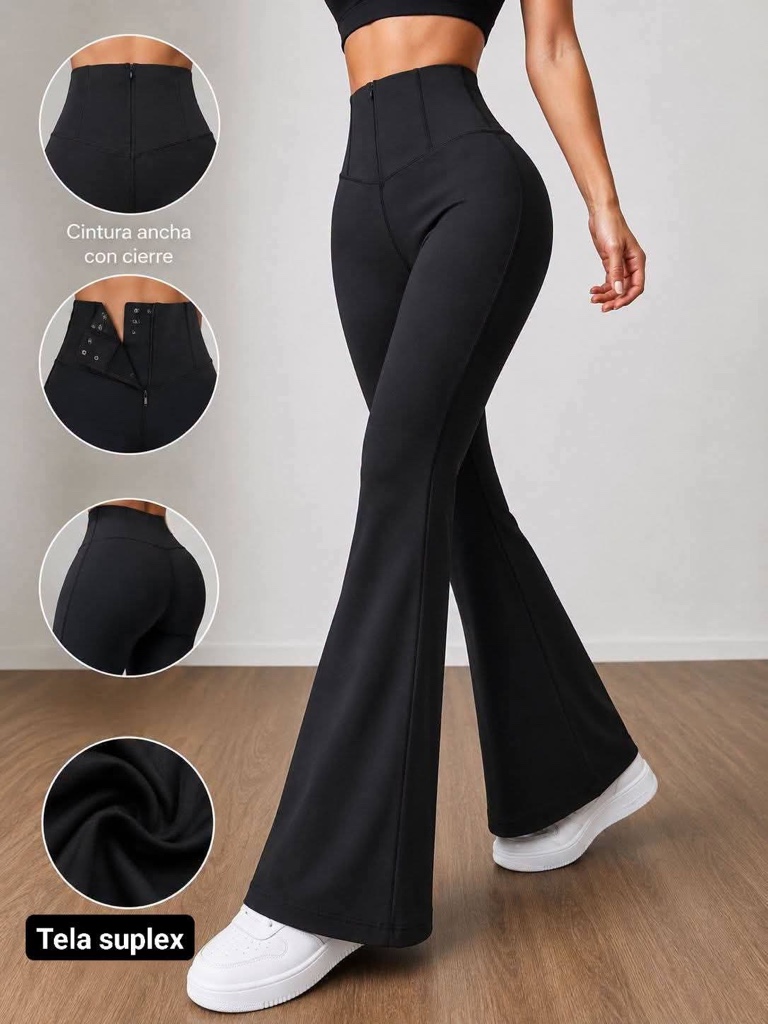 Pantalon negro suplex