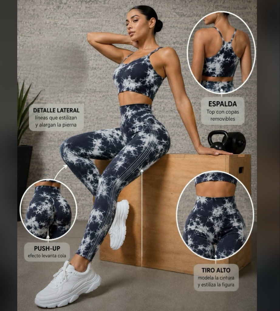 Conjunto deportivo batik
