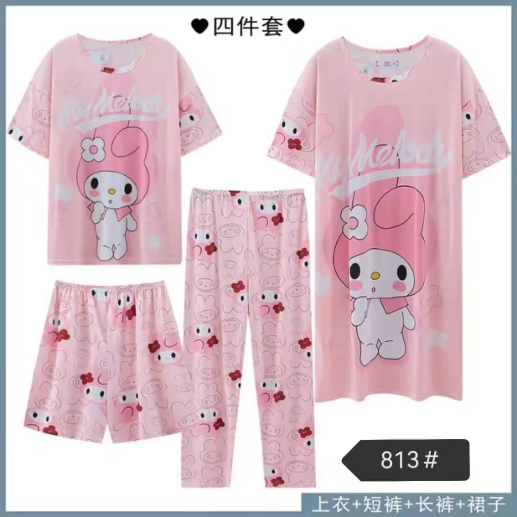 Pijama My Melody rosada 4 piezas