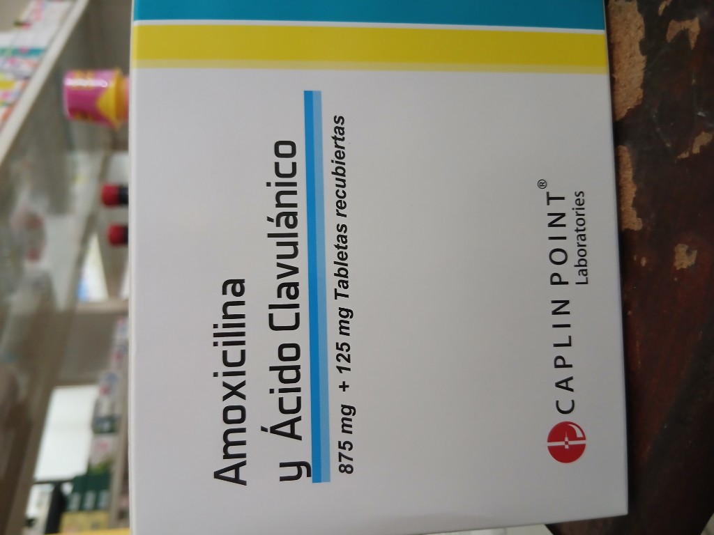 AMOXICILINA +ACIDO CLAVULANICO 1gm