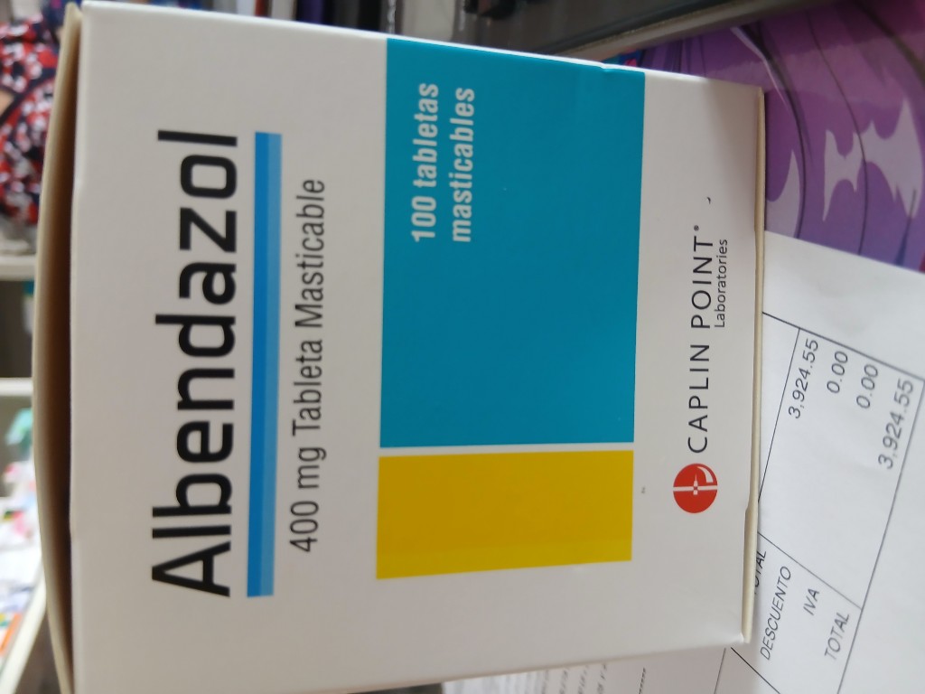 Albendazol 400 mg caplin