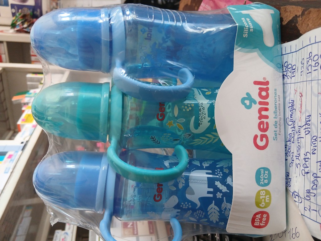 BIBERONE GENIAL 8 ONZ  6-10 M