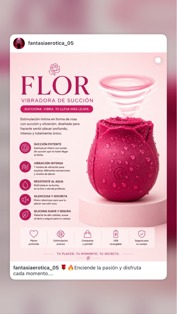 FLOR SUCCIONA CHIKITA