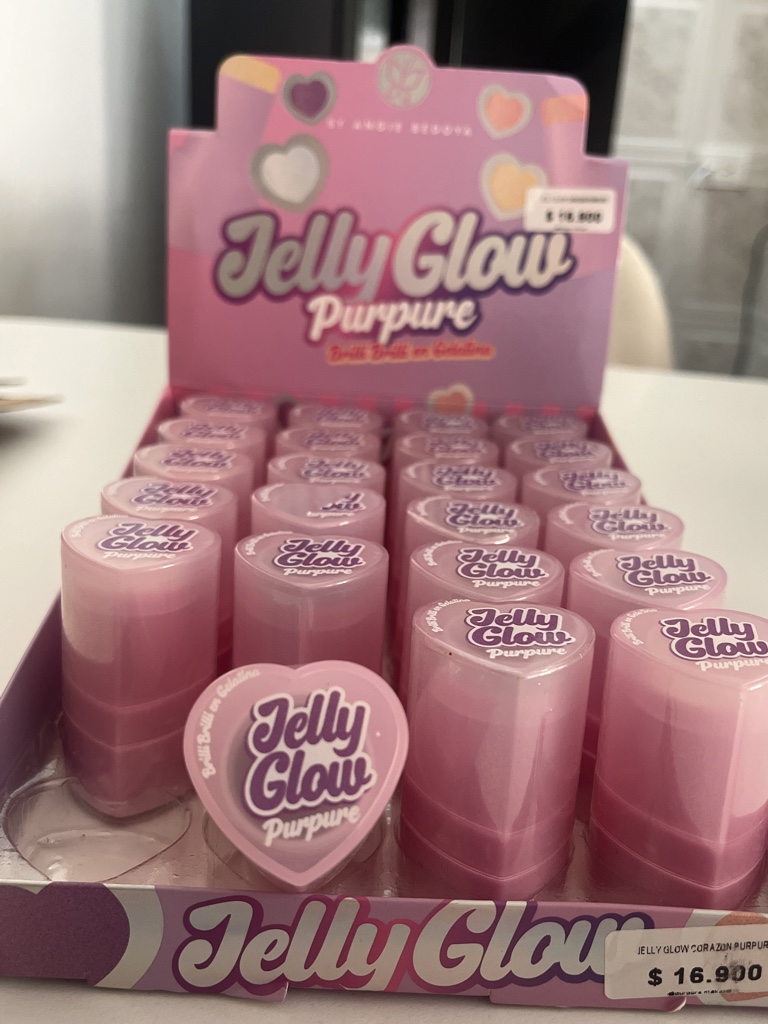Helly glow en corazón