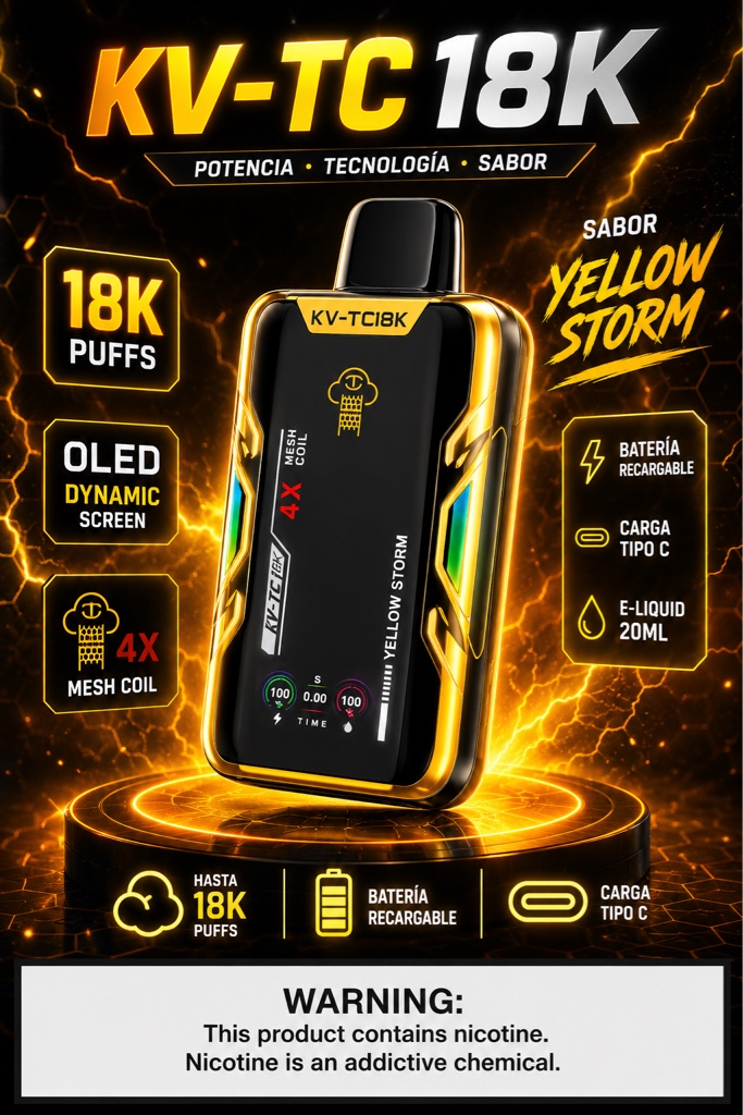 Kv-Tc 18k puff