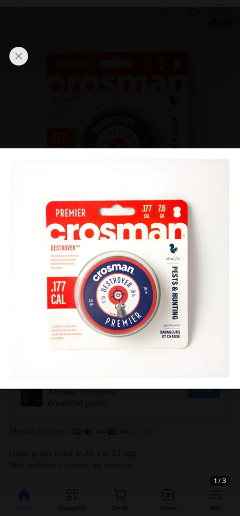 Crosman Premier Destroyer .177
