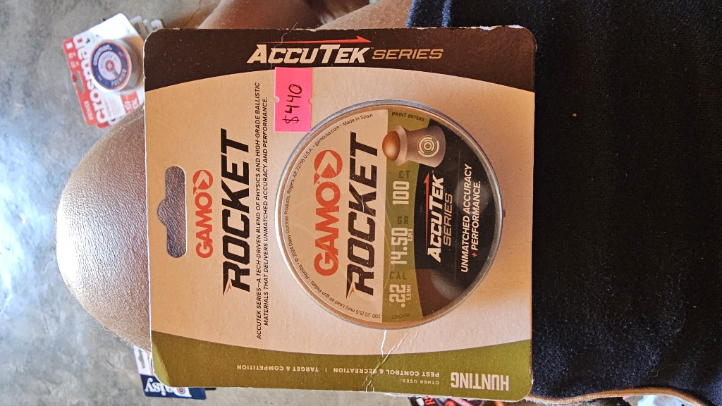 Gamo Rocket .22 diabolos