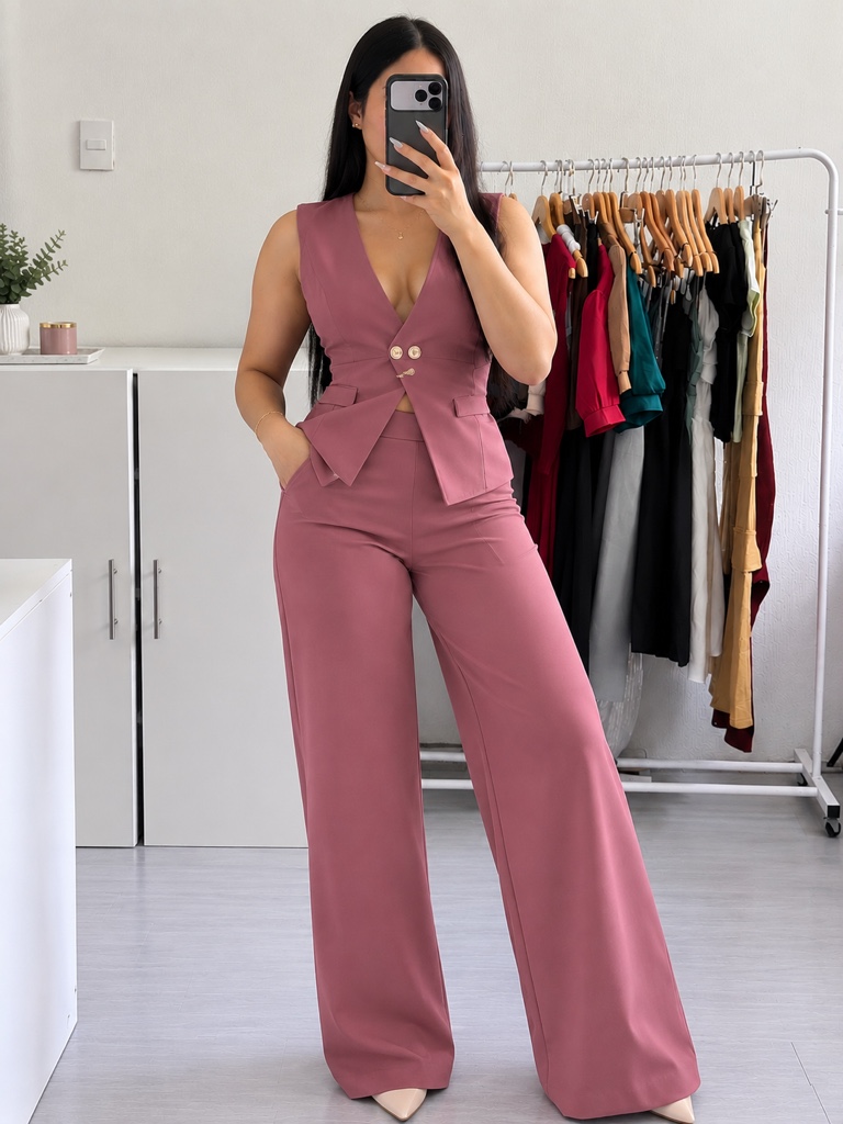 Conjunto Princesa - Palo rosa