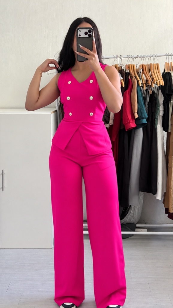 Conjunto Valentina - Fucsia