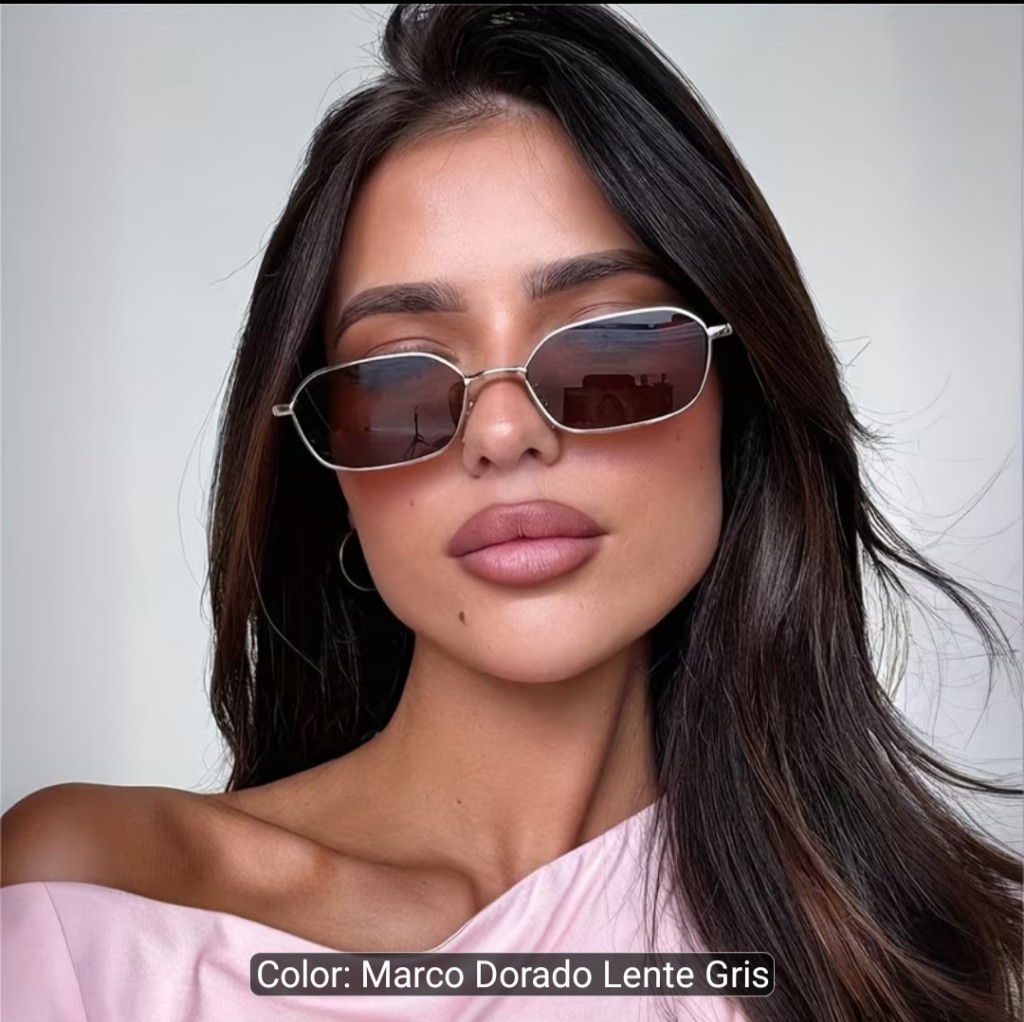Gafas de moda cuadradas