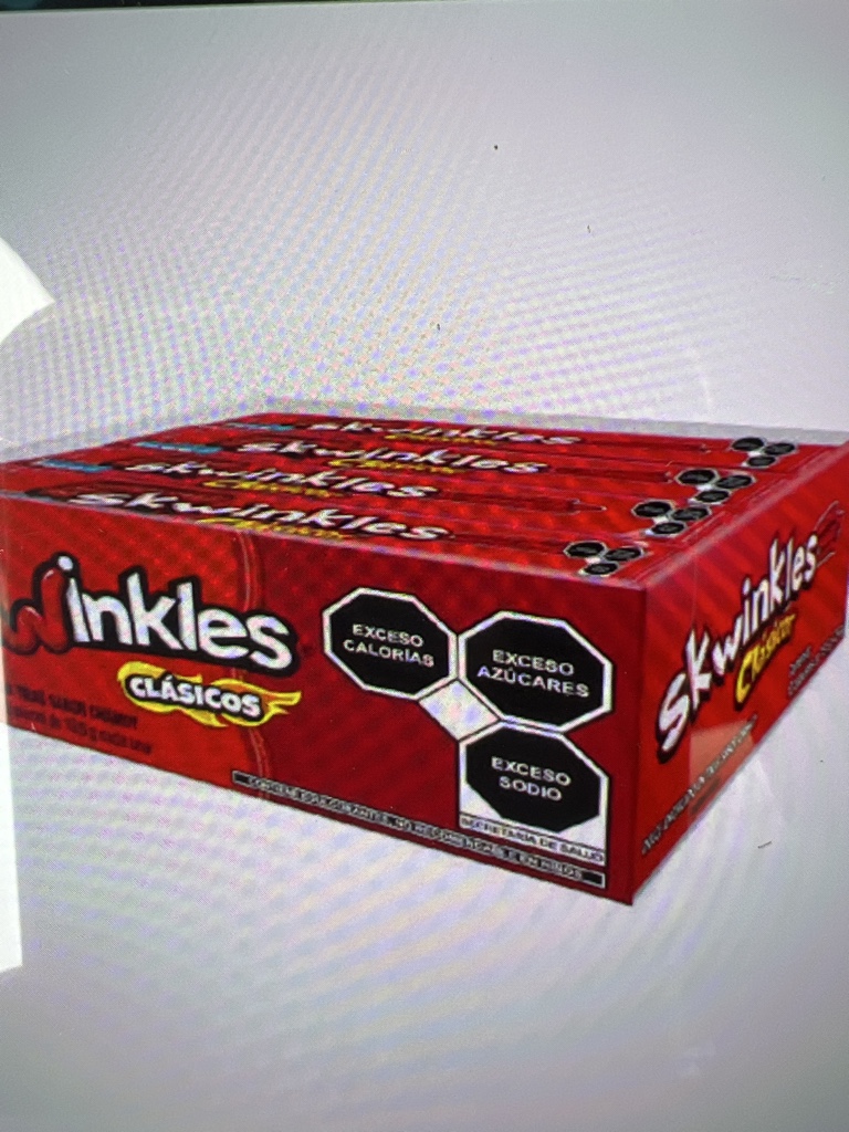 Skwinkles clásicos caja 12 pzs