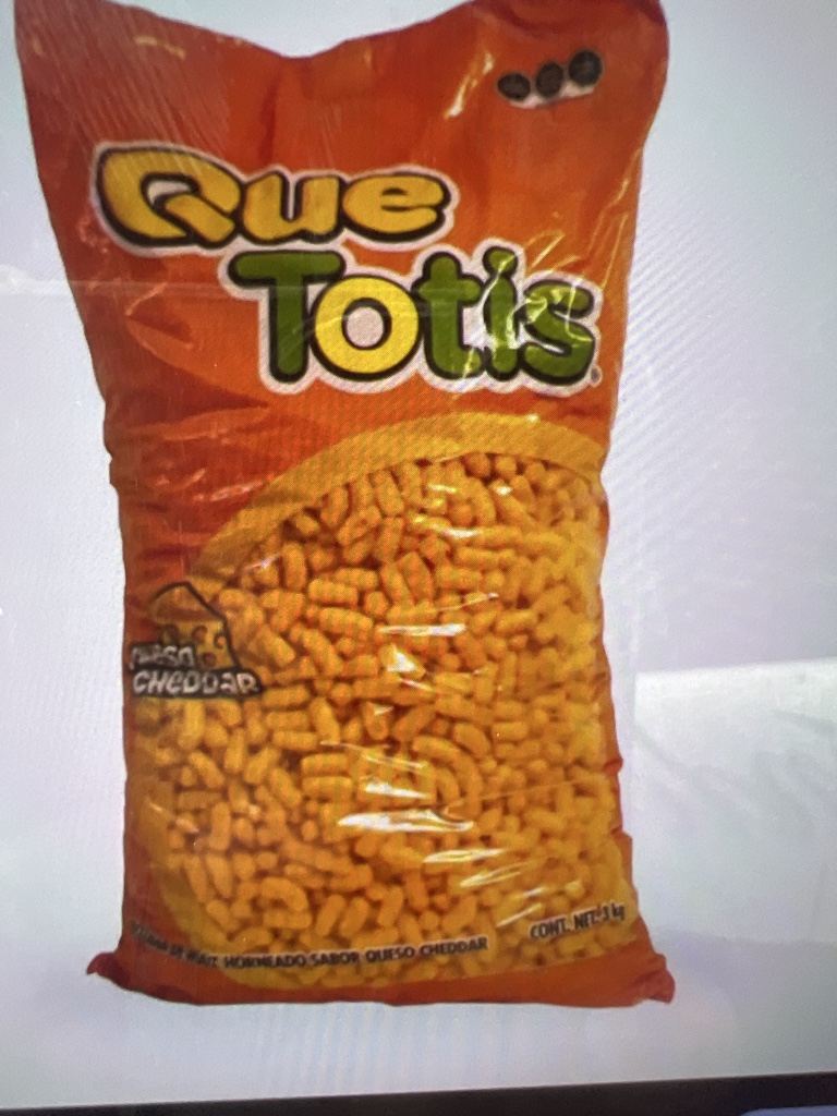 QueTotis queso cheddar bulto, 3 kg
