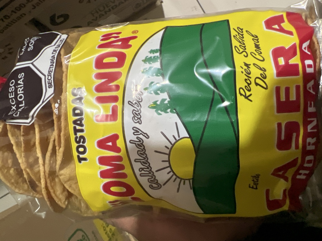 Tostadas Caseras horneadas chicas