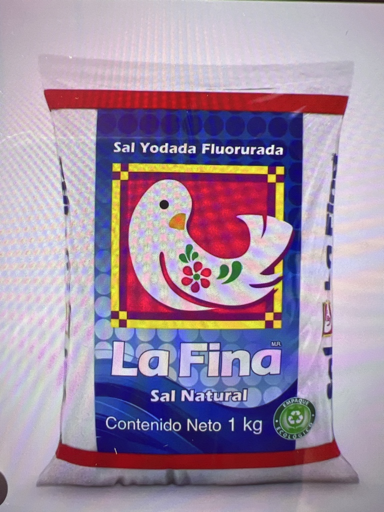 La Fina sal yodada 1 kg