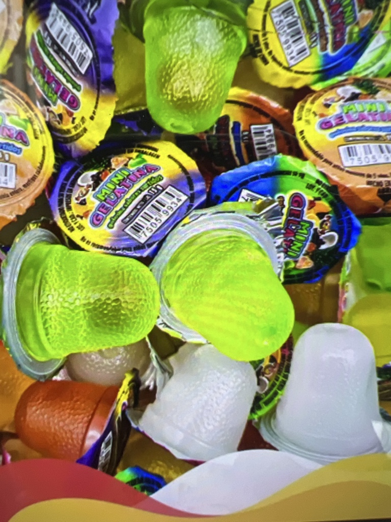 Mini gelatina surtida