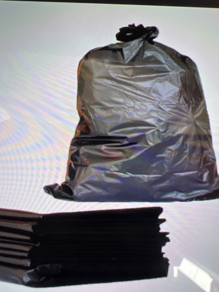 60x90 Bolsa negra de basura