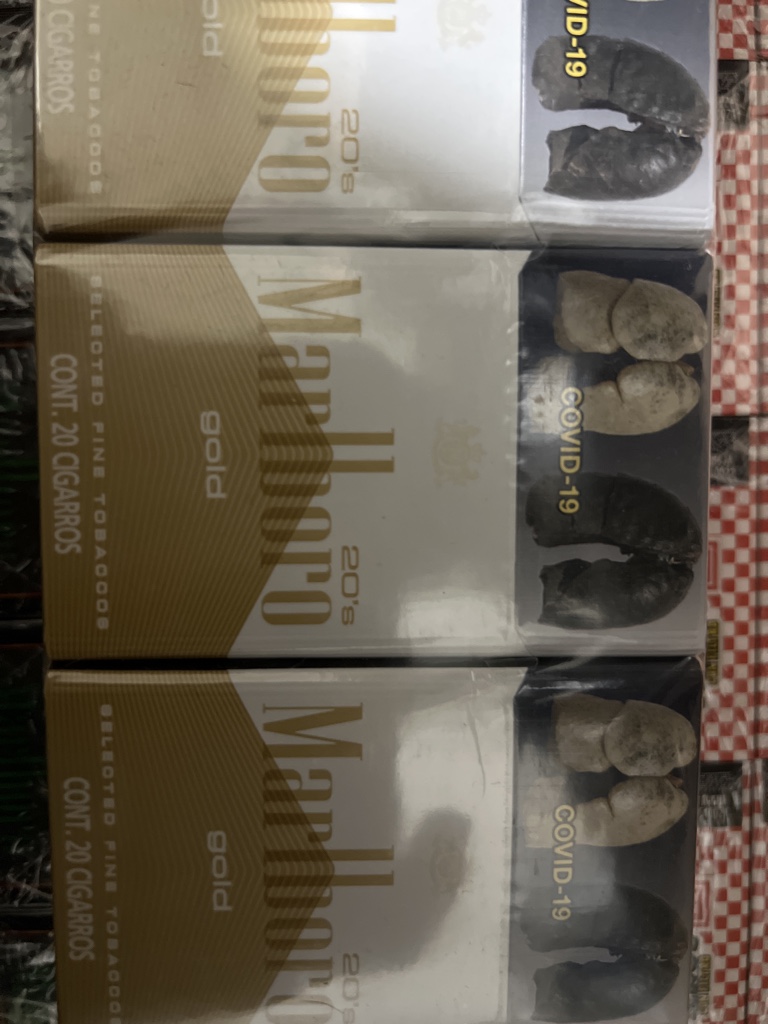 Marlboro Gold 20's blanco