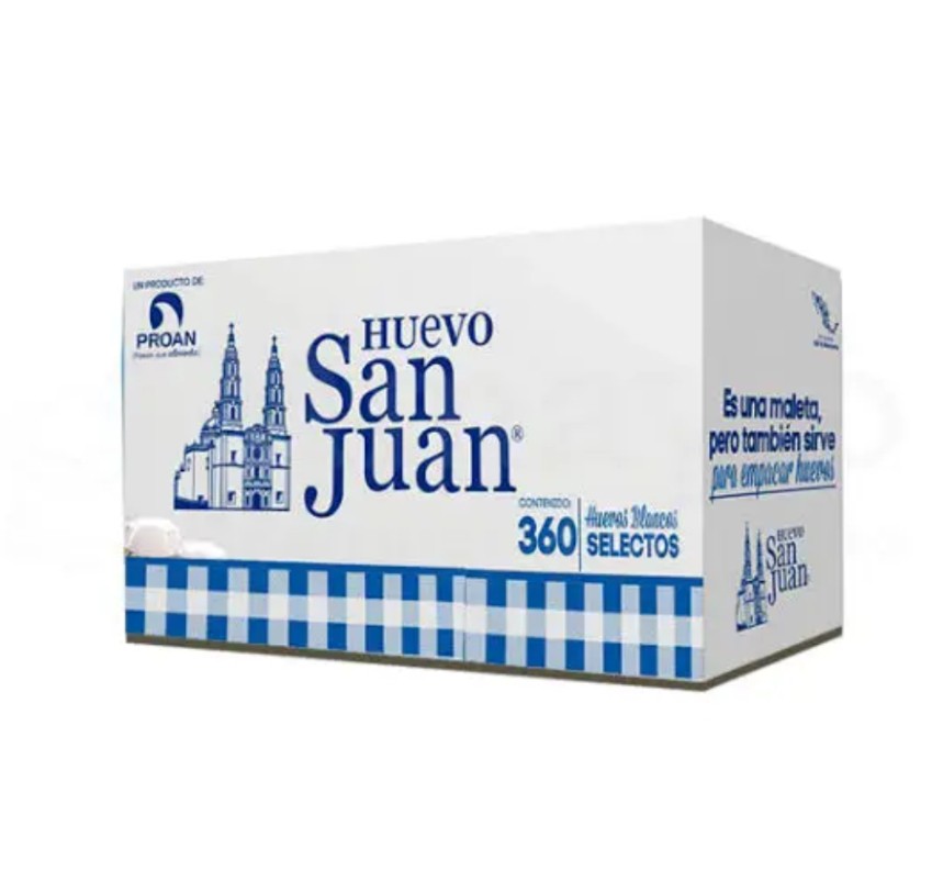Huevo San Juan 360 piezas