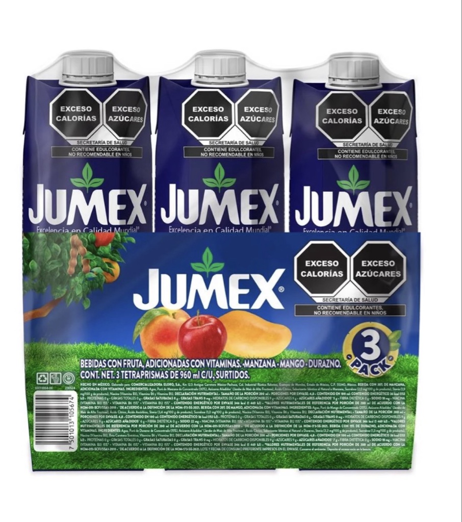 Jumex 3 Pack 1 l