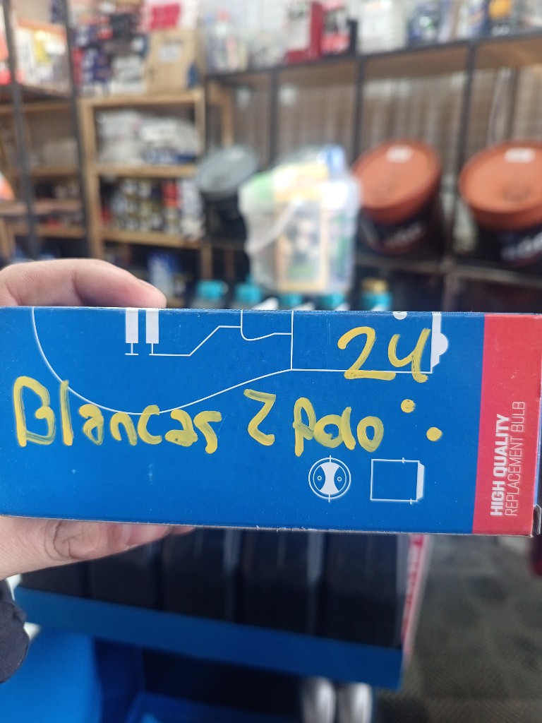 blancas 2 polos desiguales 24v