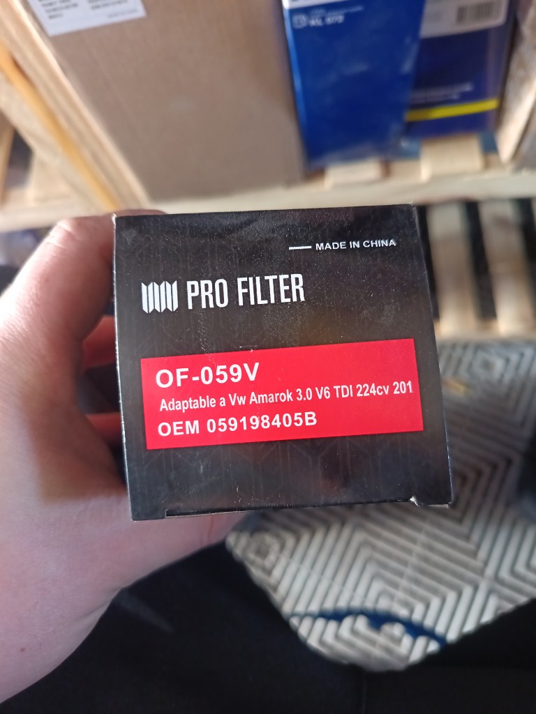 OF 059V volkswagen amarok 3.0 V6 PRO FILTER