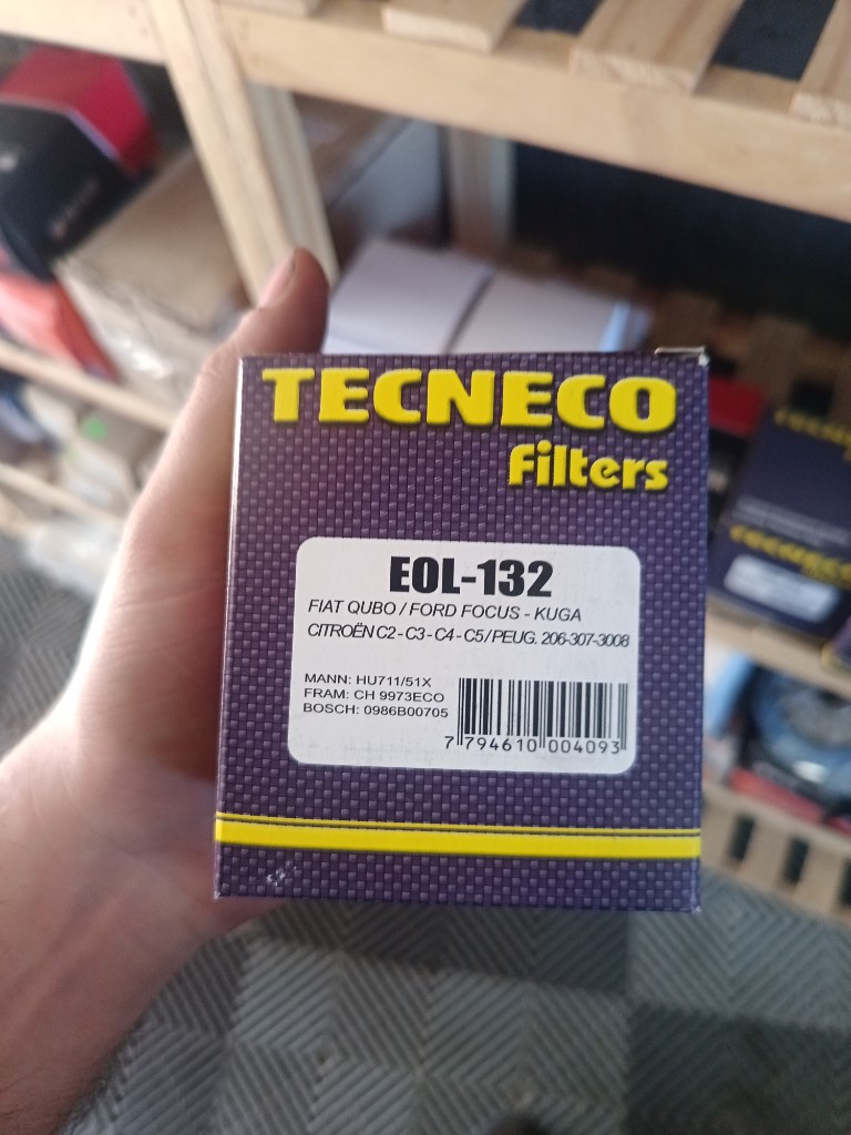 EOL 132 citroen C2 / C3 / C4 / C5 / peugeot 206 / 307 / 3008 fiat qubo / ford focus / kuga TECNECO