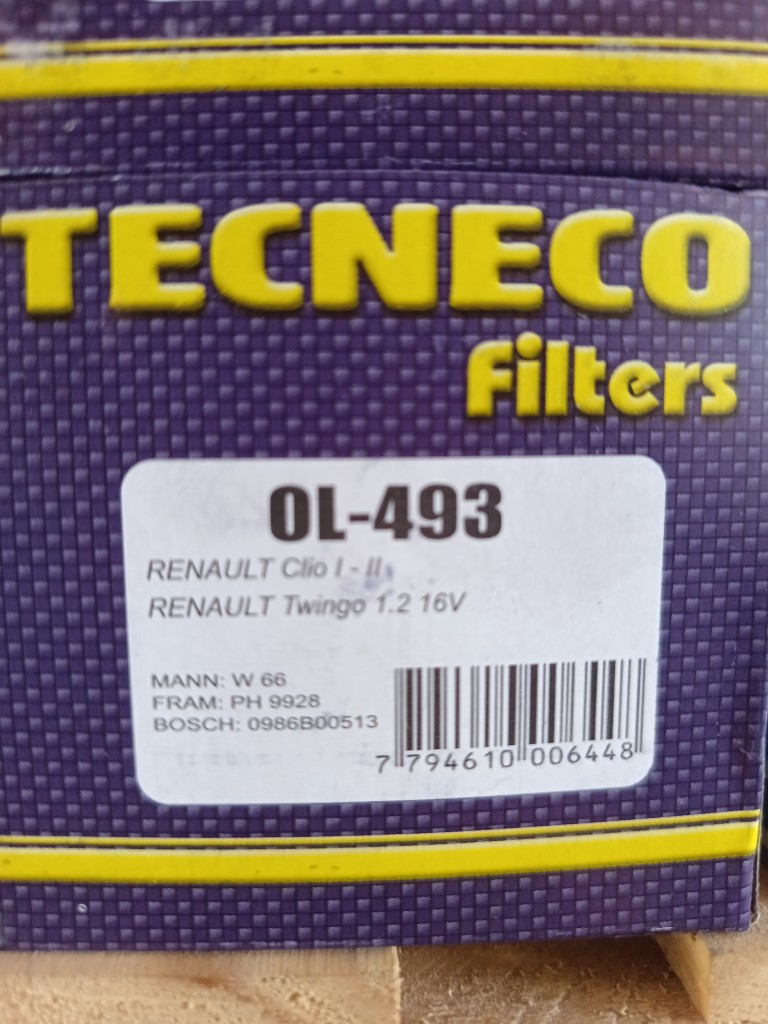 OL 493 renault twingo II authent / clio II TECNECO