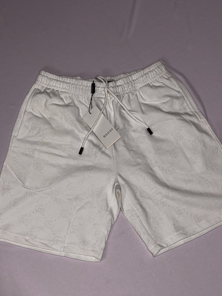 Gucci pantaloneta blanca