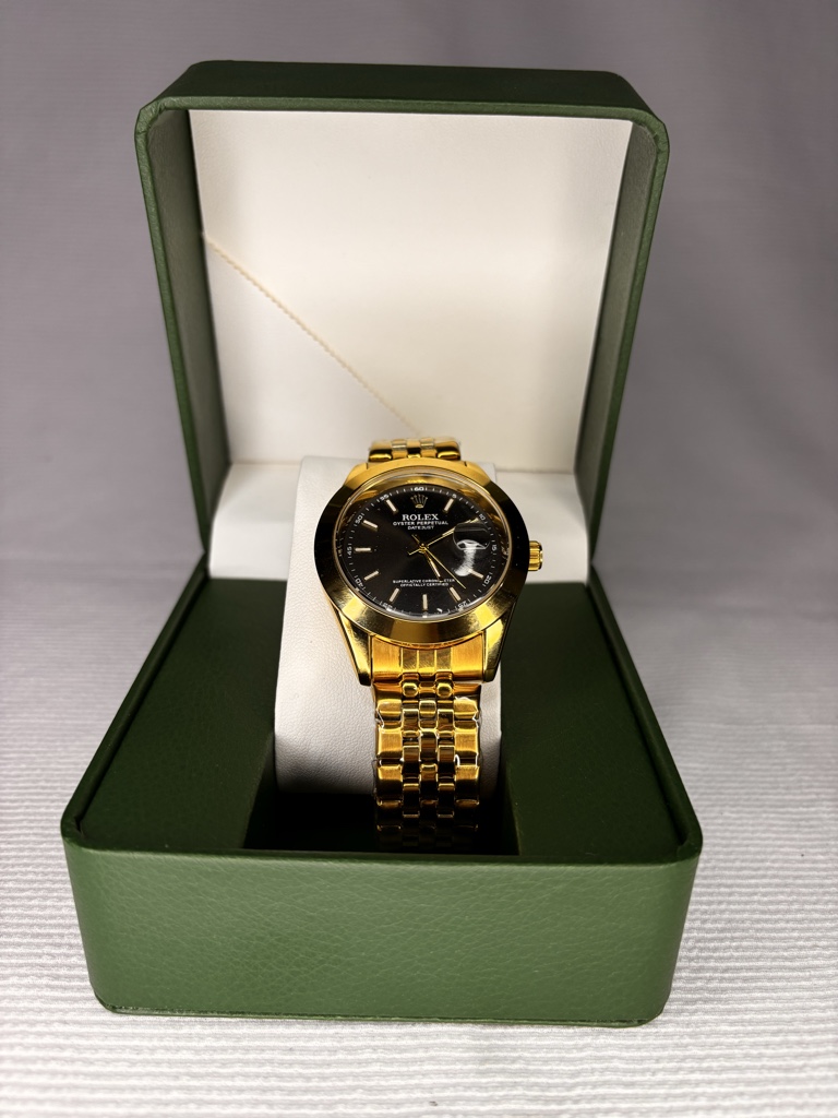 Rolex dorado reloj
