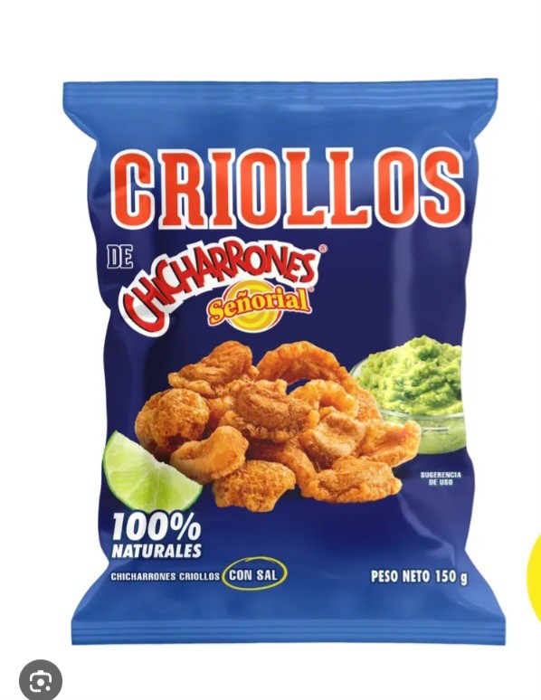 Señorial Chicharrones Criollos con sal