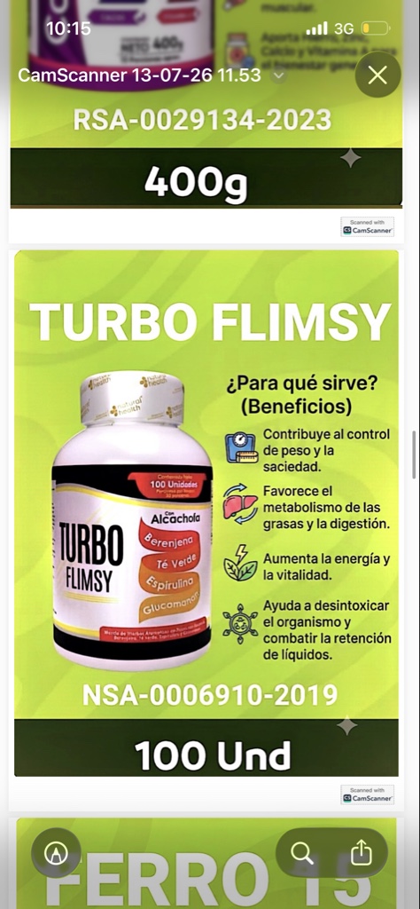 Turbo Flimsy 100 und