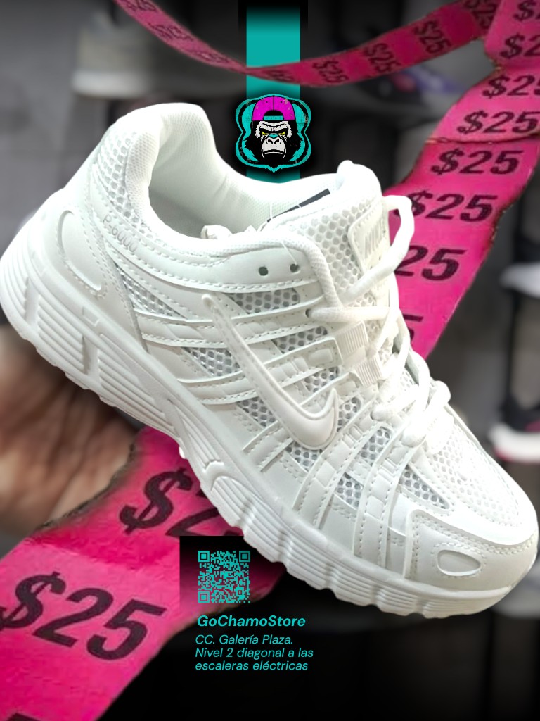 NIKE P6000 BLANCO