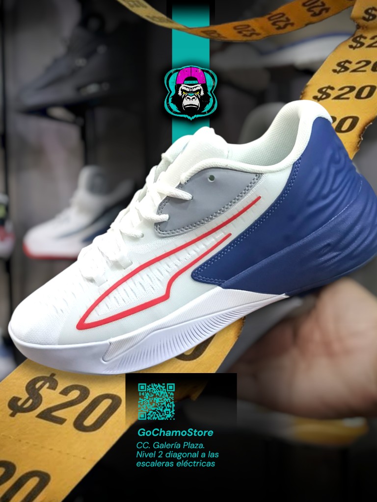 PUMA STEWIE BLANCO/AZUL