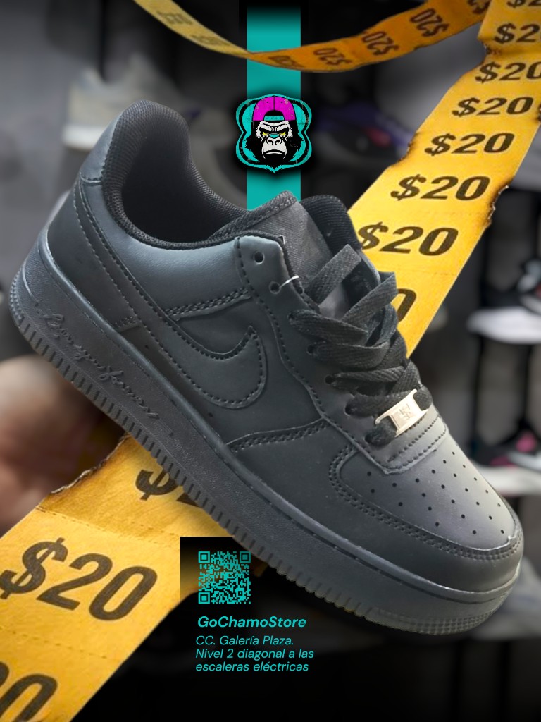 NIKE AIR FORCE 1 DRAKE  NEGRO
