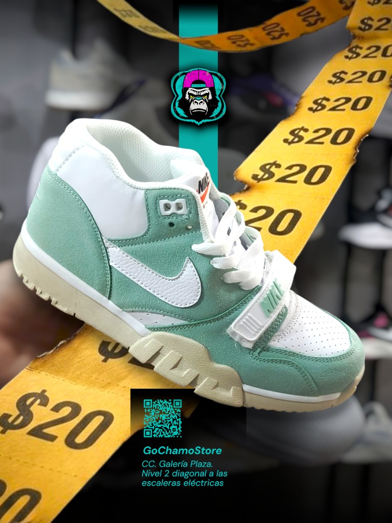 NIKE AIR TRAINER 1 BLANCO/VERDE