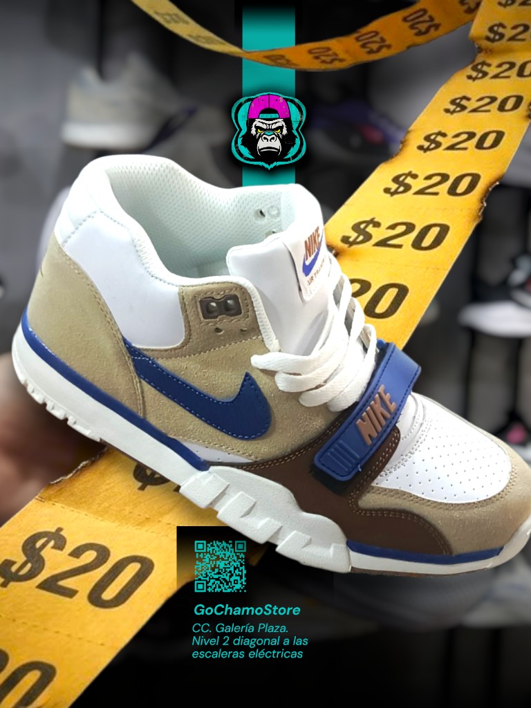NIKE AIR TRAINER 1 BLANCO/AZUL