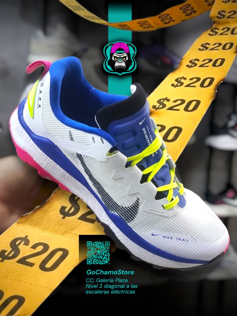 NIKE WILD HORSE 8 BLANCO/AZUL
