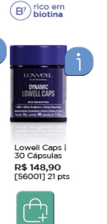 Lowell Caps 30 cápsulas