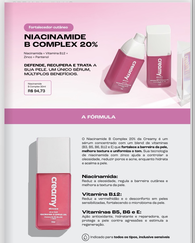 Creamy Niacinamide B Complex 20%