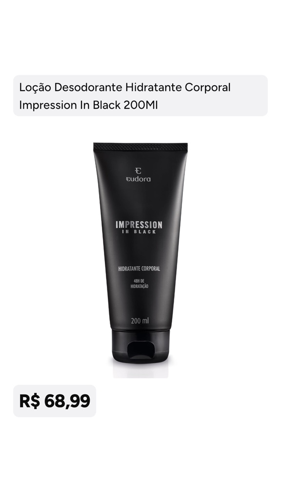 Eudora Impression in Black 200ml