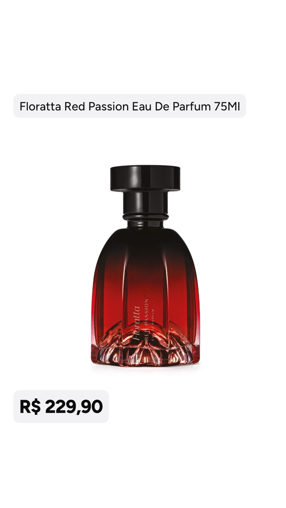 Floratta Red Passion Eau De Parfum 75ml