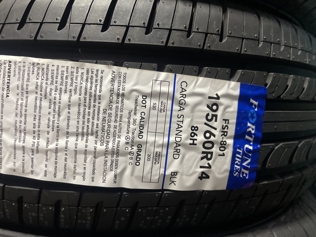 Fortune Tires 195/60R14