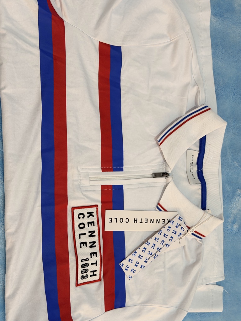 Kenneth Cole polo blanco