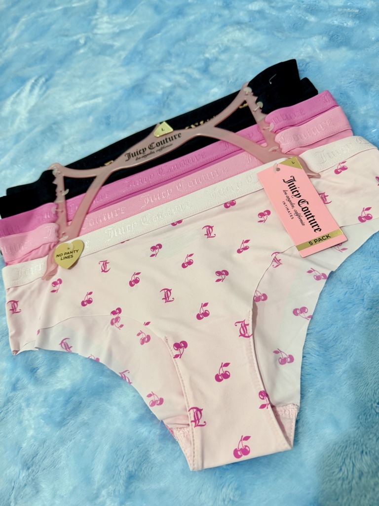 Juicy Couture panty rosa 5 pack