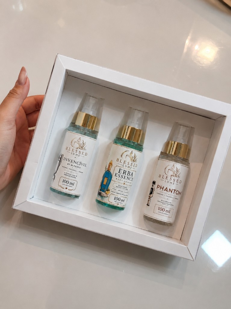 Trio body splash masculino