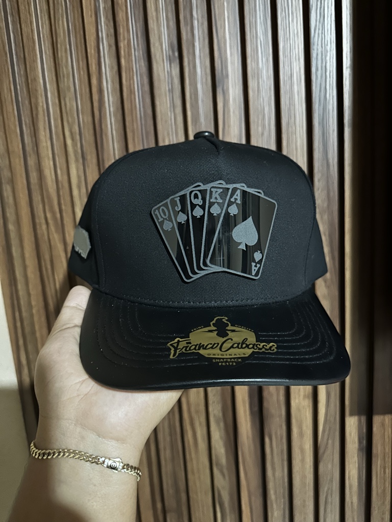 Franco Cabaas gorra negra