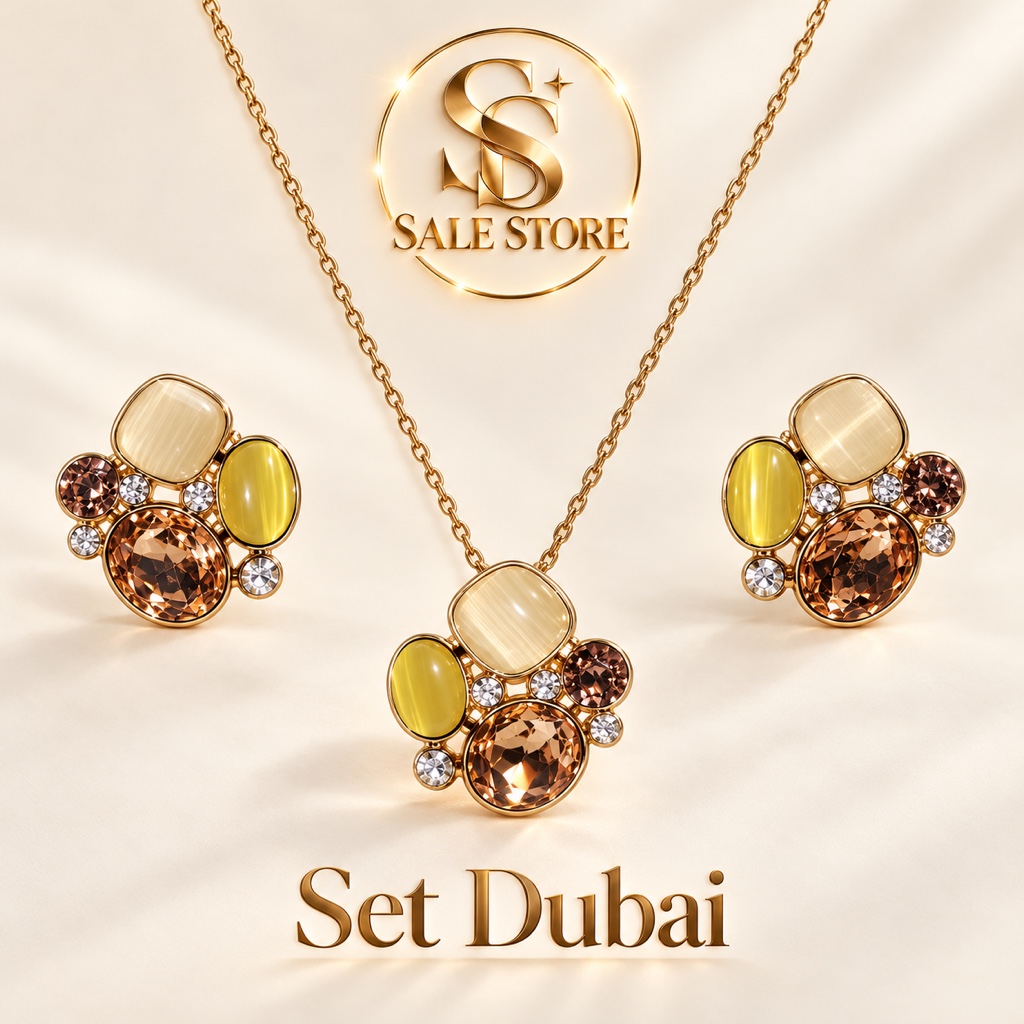 Set Dubai dorado